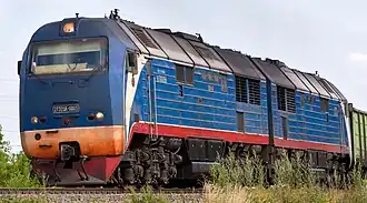 Тепловоз 2ТЭ25К-0003Тепловоз 2ТЭ25КМ-0207
Тепловоз 3ТЭ25К2М-0116