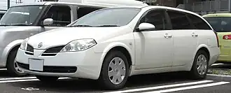 Японская модель первых лет выпуска в кузове универсал