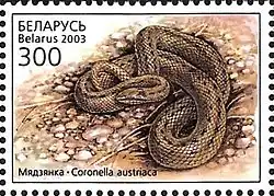 На почтовой марке Беларуси, 2003