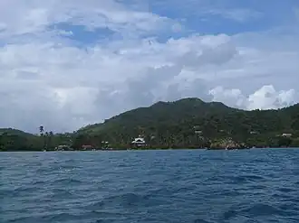 Вид острова Провиденсия