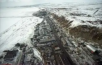 Последствия землетрясения в Корякии в апреле 2006 года