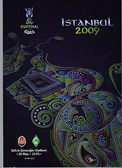 Обложка официальной программы к матчу