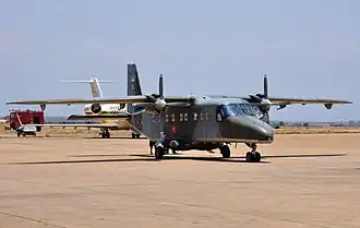 Dornier Do 228 ВВС Малави в аэропорту Чилека (2010)
