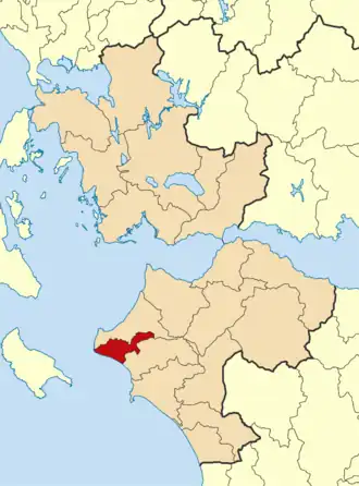 Пиньос на карте