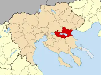 Волви на карте