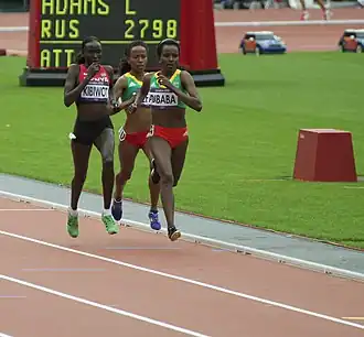 На Олимпиаде 2012 года (крайняя слева)