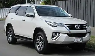 Toyota Fortuner второго поколения (Новая Зеландия)