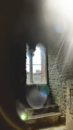 Вид из окна резиденции экзарха Евтихия в Равенне — бывшего дворца короля остготов Теодориха.