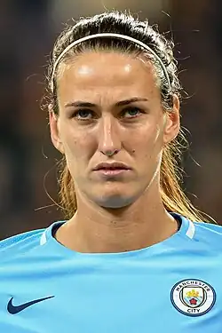 Скотт в форме «Манчестер Сити» 4 октября 2017 года