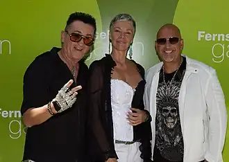 Слева направо: Энрико, Трикси, Томми.2018 год.