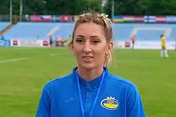 Ольга Суркова на розыгрыше этапа Трофи чемпионата Европы 2018 года в Днепре