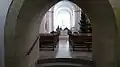 Западно-восточный неф. Вид из часовни.