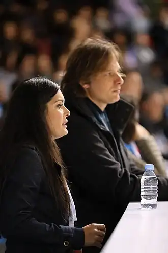 Фонтана и её супруг Джон Циммерман (2019)