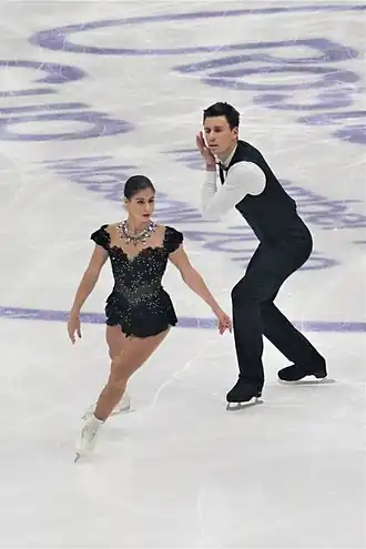 С Ребеккой Гиларди на Rostelecom Cup 2019