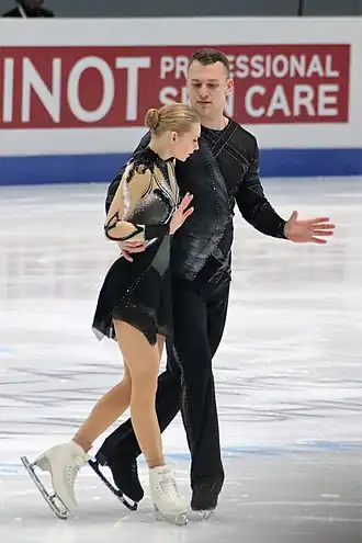 Анна Верников и Евгений Краснопольский чемпионат Европы 2020