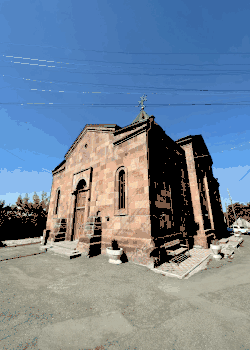 Церковь Сурб Аствацацин, XIX в.