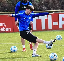 Кнудсен в составе «Хольштайн» в 2025 г.