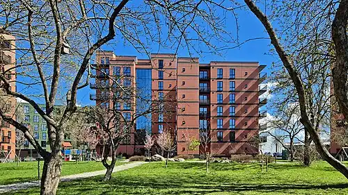 новый жилые дома на улице Мануфактуури, 2025 год