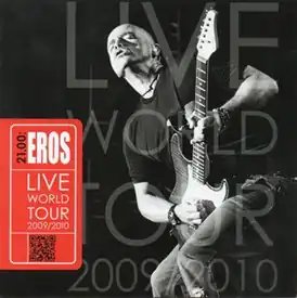 Обложка альбома Эроса Рамаццотти «21:00 Eros Live World Tour 2009/2010» (2010)
