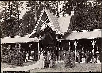 Лаурвик Бад, фото 1880—90-е годы