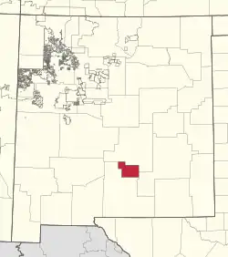 Мескалеро на карте