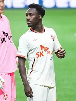 Жерсу в составе «Чеджу Юнайтед» (5 августа 2022)