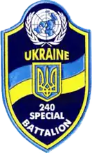 Шеврон 240-го отдельного специального батальона
