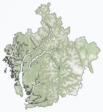 Сентрал-Кост на карте