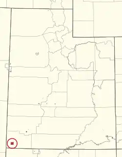 Пайют на карте