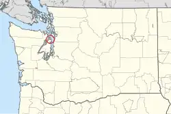 Порт-Гамбл на карте