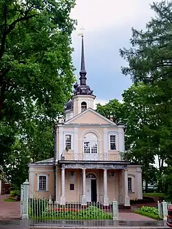 Знаменская церковь в Царском Селе. 1734—1747