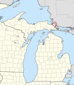 Су-Сент-Мари на карте