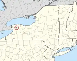 Тонаванда на карте