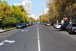 4-я Магистральная улица (вид от Магистрального переулка в сторону Хорошёвского шоссе)