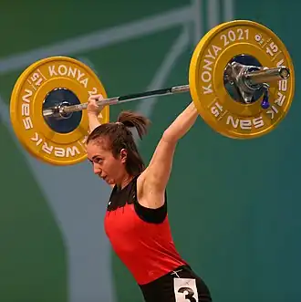 Назиля Исмайлова на V Игр исламской солидарности в Конье. 11 августа 2022