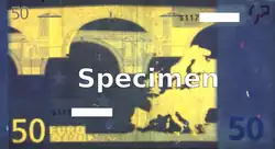 Тыльная сторона при 250 нм