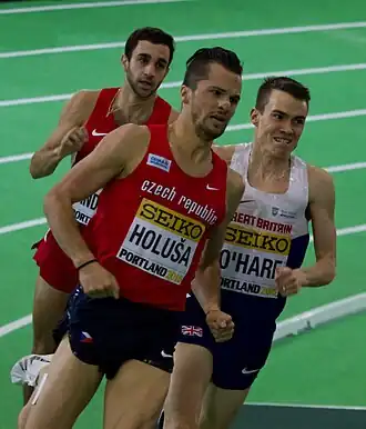 Якуб Голуша на чемпионате мира в помещении 2016 года