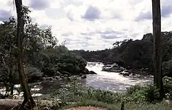 Водопад Вонотобо на реке Корантейн