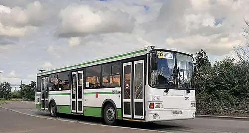 ЛиАЗ-5293.60 ООО «Вест-Сервис» на маршруте № 382, Санкт-Петербург, Пушкин, 2022 год