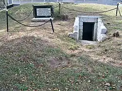 Место, где был госпиталь Эльтигенского десанта