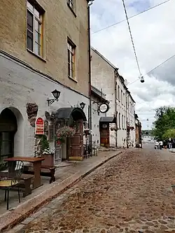 Вид от дома Борхарда в начале XXI века