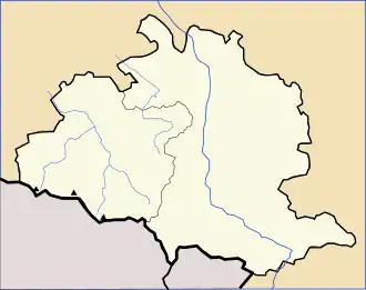 Кампань-сюр-Ариз на карте