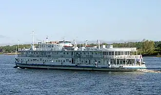 Теплоход в 2005 году