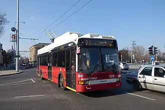 Ikarus 412GT в Будапеште