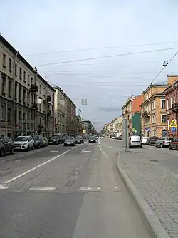 Вид от набережной Лейтенанта Шмидта