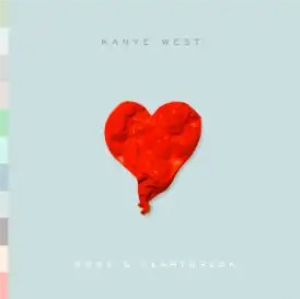 Обложка альбома Канье Уэста «808s & Heartbreak» (2008)