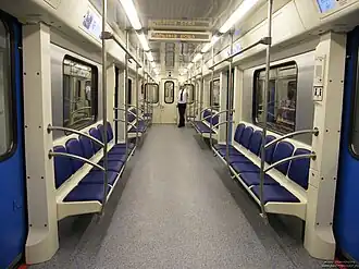 Салон поезда 81-760