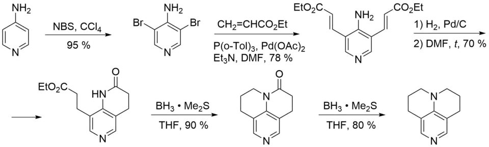 9-Azajulolidine synthesis