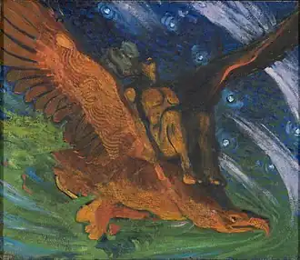 «Калев на спине орла». Оскар Каллис