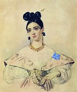 Анна Давыдовна,дочь